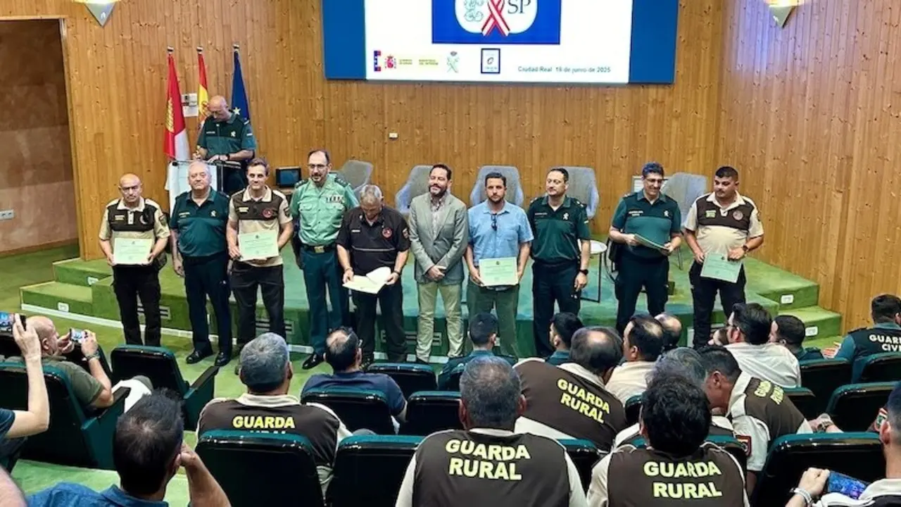 La Guardia Civil forma a más de 90 guardas rurales para reforzar la seguridad