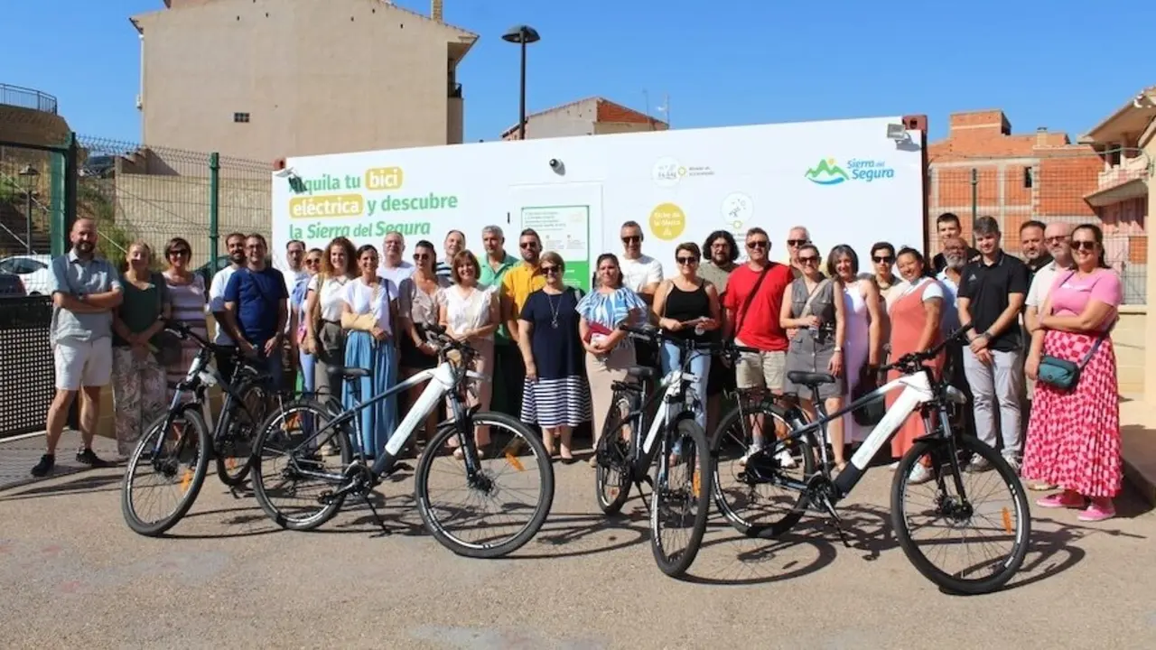 Municipios de la Sierra del Segura contarán con un servicio de alquiler de bicis