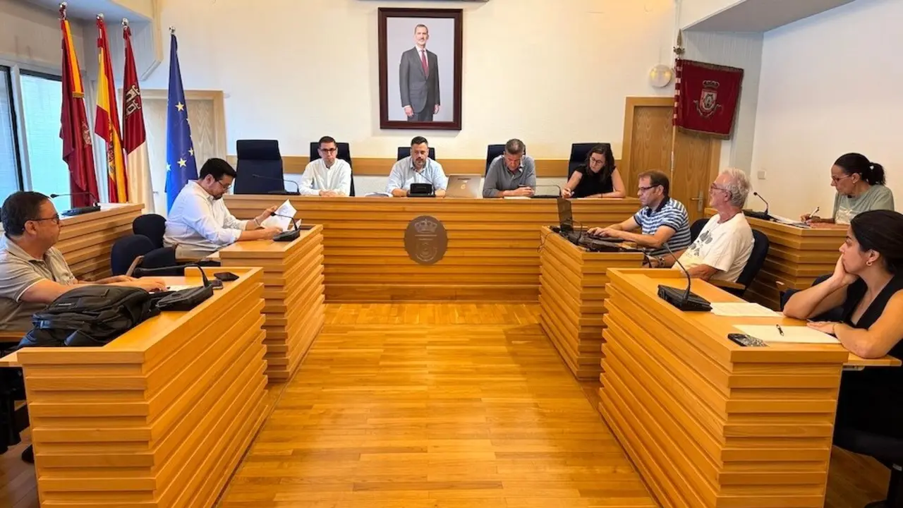 En la imagen un instante de la reunión del Consejo Local de Movilidad del Ayuntamiento de Ciudad Real
