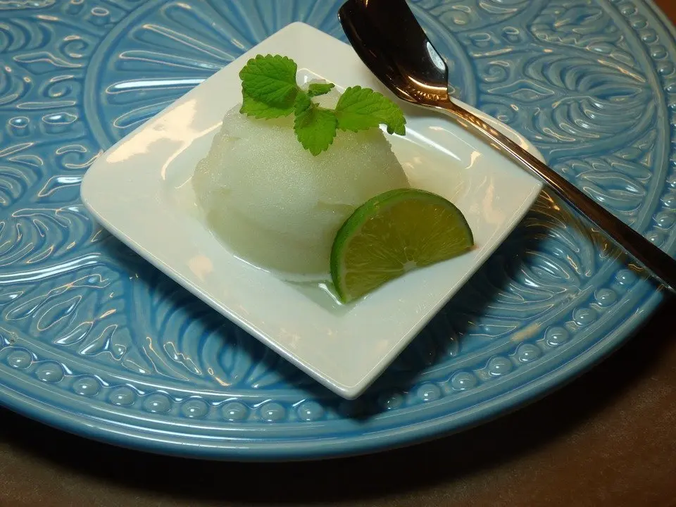 Sorbete de limon