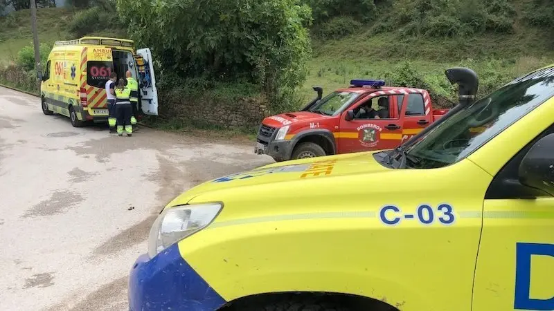 Muere un hombre mientras realizaba una ruta en grupo con una moto de trail en un paraje