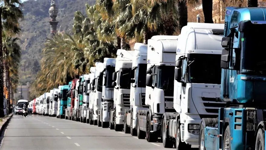 Transportistas de Castilla-La Mancha: el paro puede suponer un desabastecimiento como en Filomena, camioneros, transporte mercancías, camiones,&nbsp;