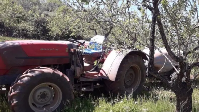 Muere al ser atrapado por el brabán de su tractor cuando hacía tareas agrícolas