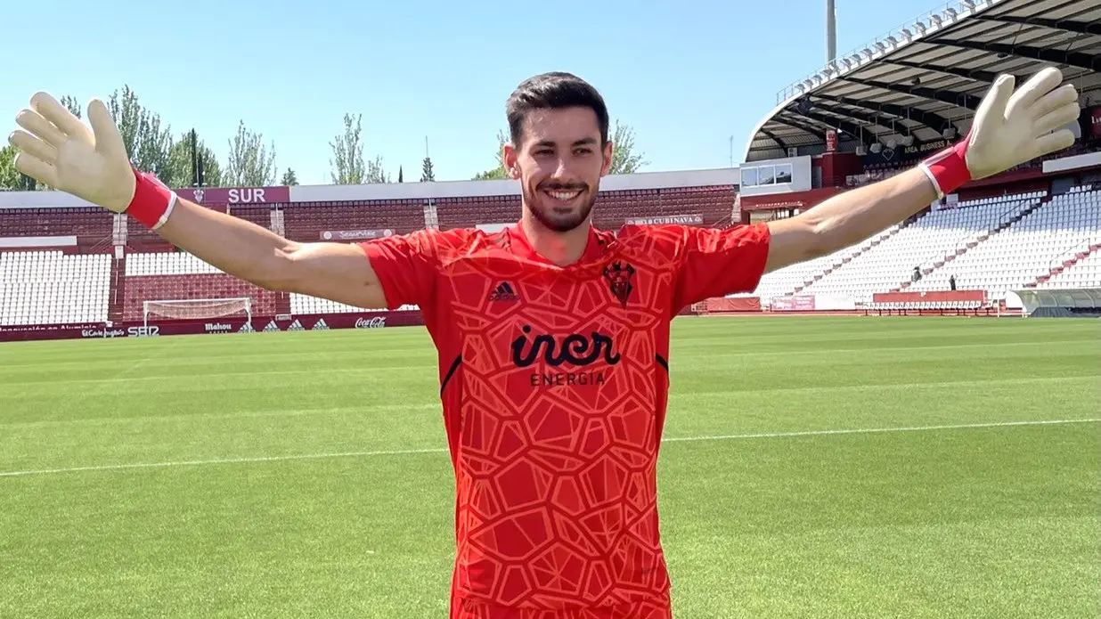 El meta Diego Altube reconoce que ficha por el Albacete para crecer como futbolista