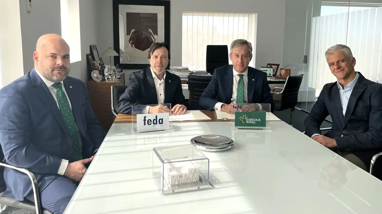 Eurocaja Rural y FEDA seguirán colaborando para dinamizar la actividad económica