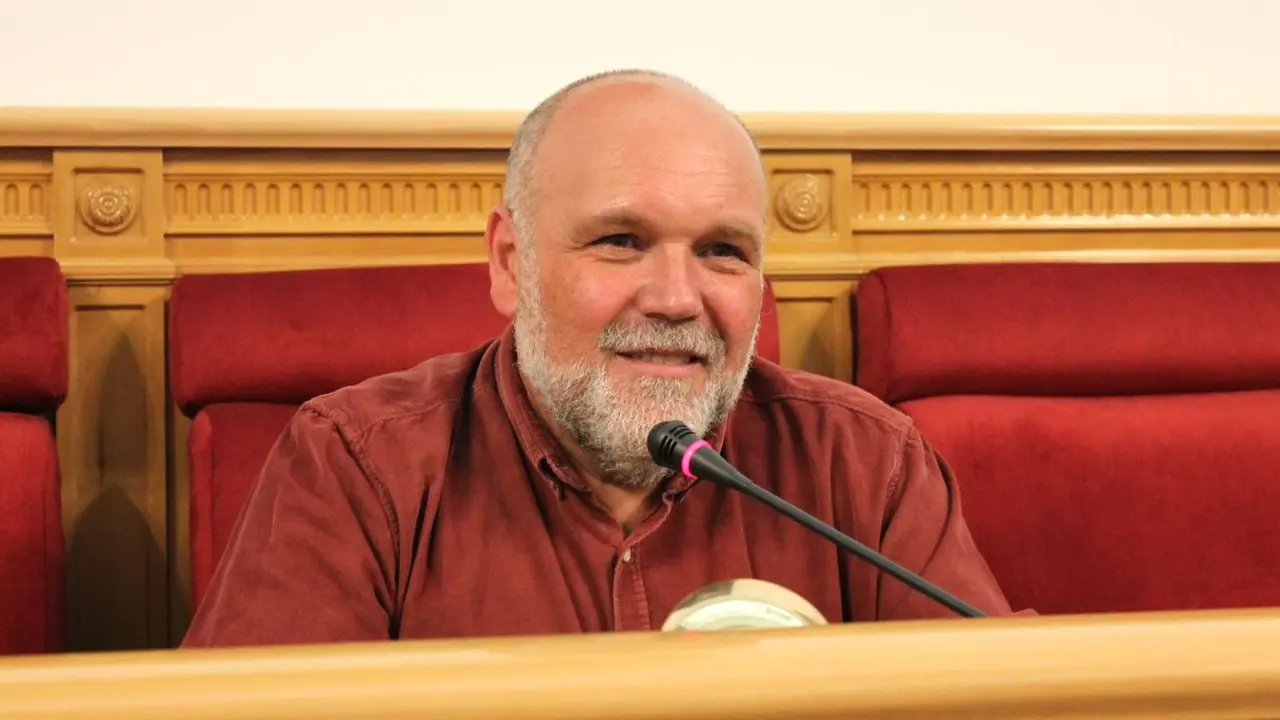 El portavoz de IU-Podemos en el Ayuntamiento de Toledo, Txema Fernández, en una imagen de archivo