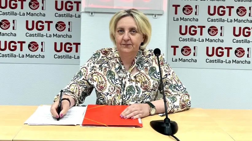 La secretaria de Formación y Proyectos de UGT Castilla-La Mancha, Begoña García