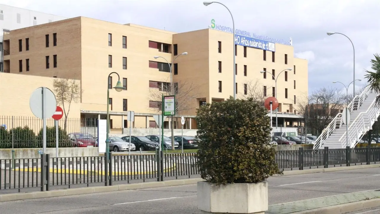En la imagen de archivo el Hospital 'Nuestra Señora del Prado' de Talavera de la Reina (Toledo) donde han sido trasladados los heridos