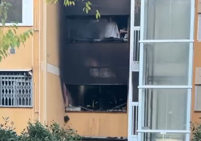 Grave incendio con 19 heridos: los vecinos lanzándose por ventanas para escapar