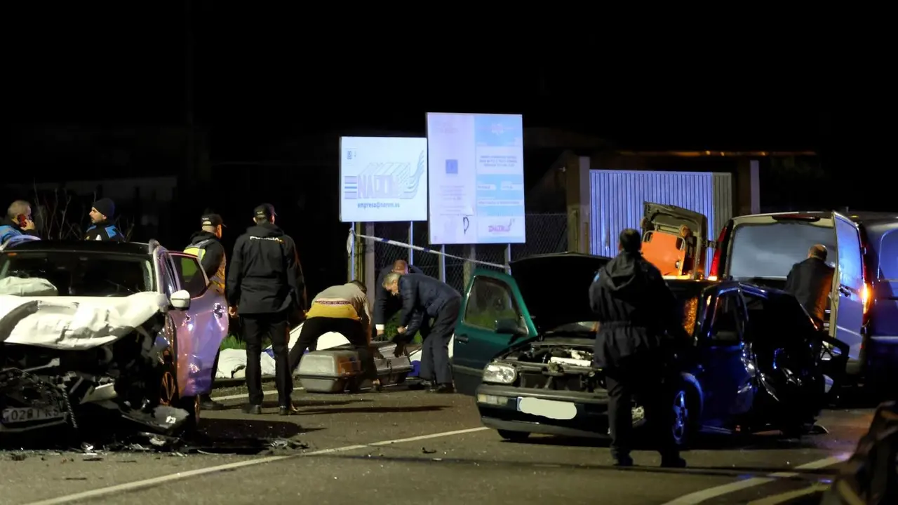 accidente de tráfico, choque, colisión,