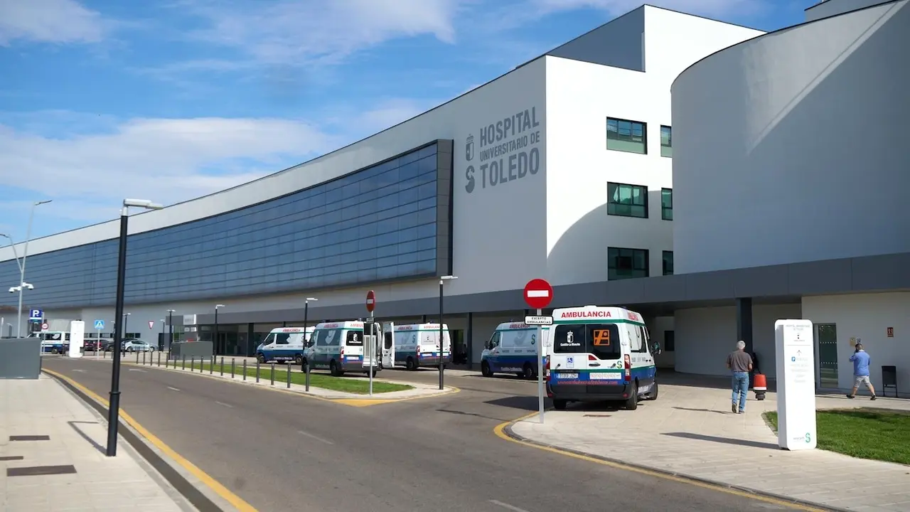 Imagen de archivo de uno de los accesos al Hospital Universitario de Toledo (HUT), Hospital de Toledo, Urgencias,