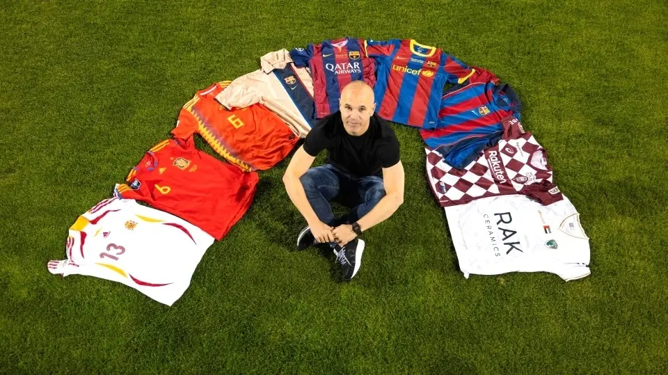 Andrés Iniesta juega su partido mil como profesional: "Me siento un privilegiado"
