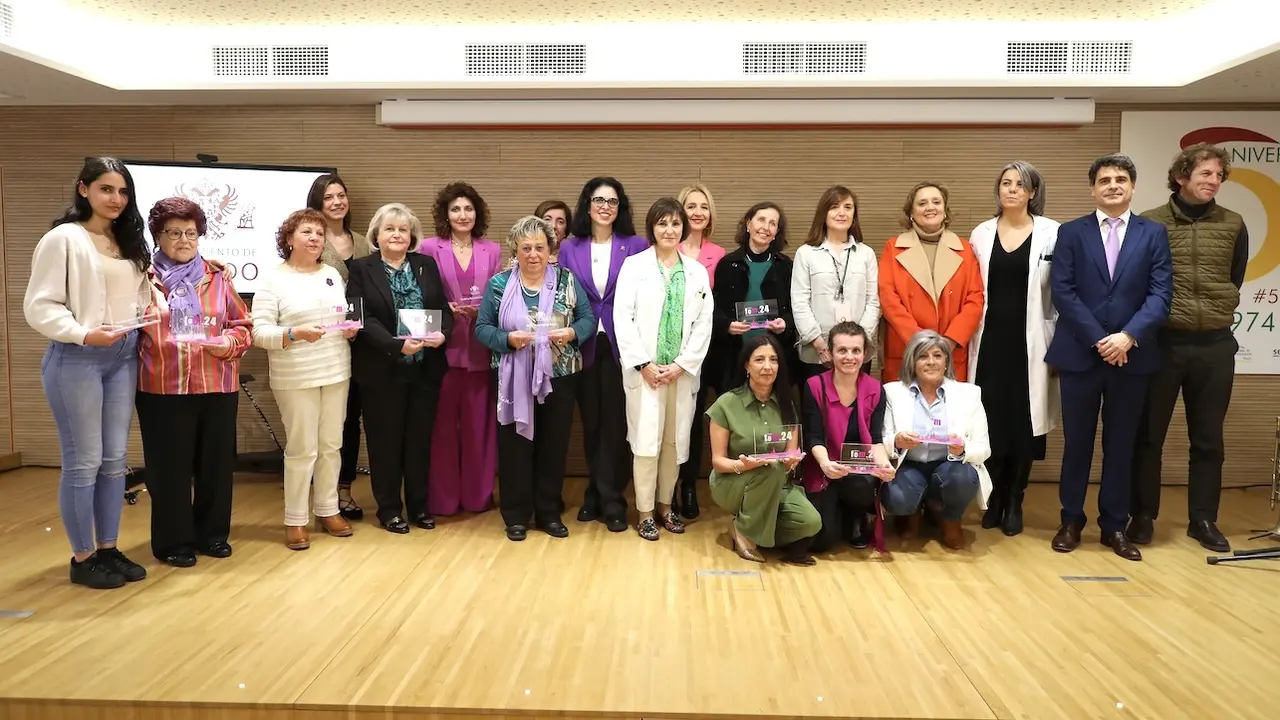 Acto con motivo del 8M, Día Internacional de las Mujeres, organizado en Toledo por el Ayuntamiento de la capital regional