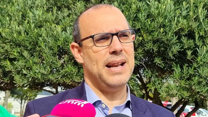 El secretario general del PSOE de la provincia de Guadalajara, Pablo Bellido