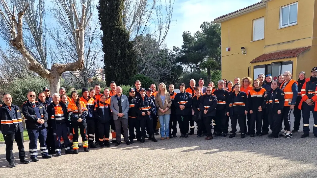 Voluntarios de Protección Civil participan en el XXII Curso de Formación Básica