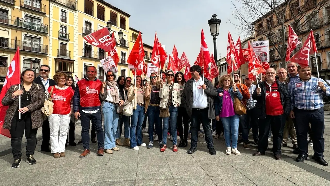 Un 75% de trabajadores secundan la huelga de 24 horas de la banca en Castilla-la Mancha