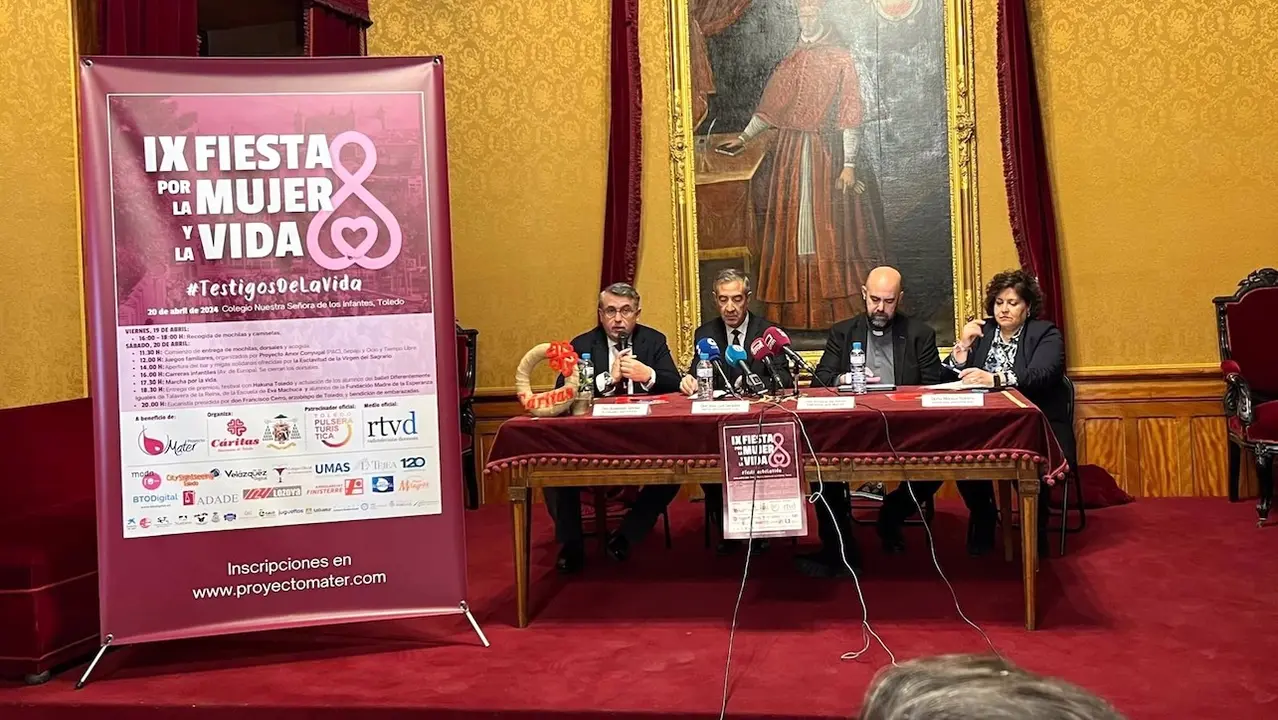 La ciudad de Toledo acogerá el 20 de abril la IX Fiesta por la Mujer y la Vida