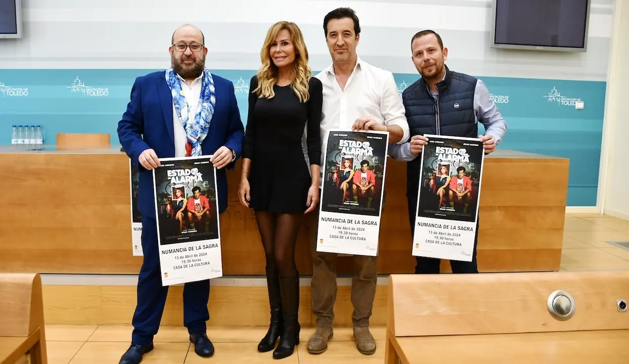 Lara Dibildos y César Lucendo en una comedia romántica que recuerda la covid