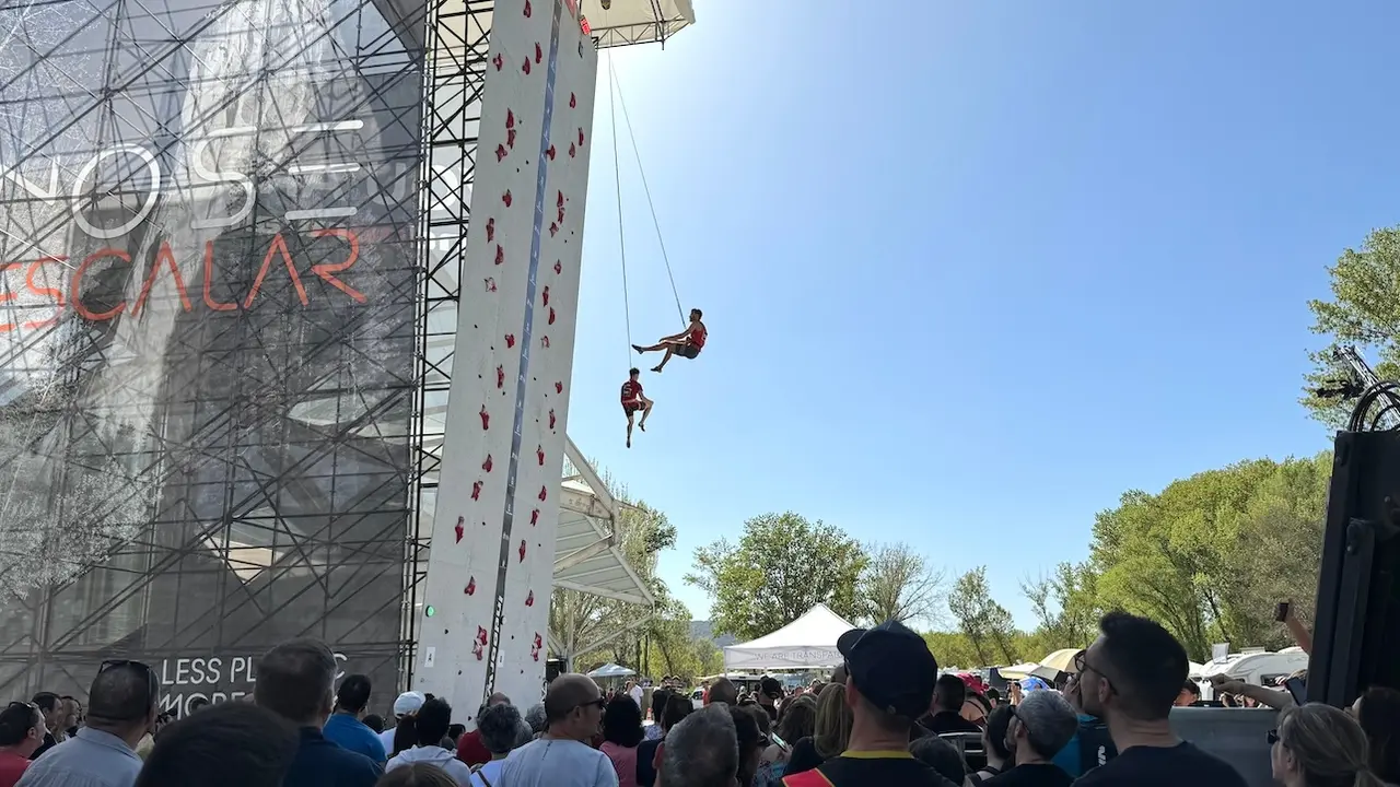 400 deportistas participan en la Copa de España de Velocidad y Bloque de Escalada en Cuenca