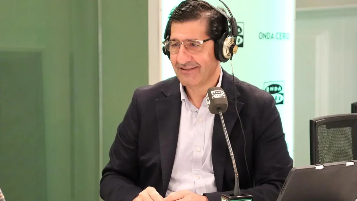 El vicepresidente segundo de Castilla-La Mancha, José Manuel Caballero, este sábado durante la entrevista en Onda Cero