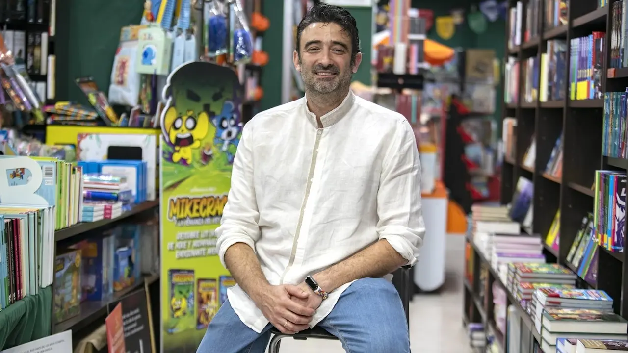 El presidente de la Asociación de Libreros de Castilla-La Mancha, Rafael Díaz - EP/Eusebio García del Castillo