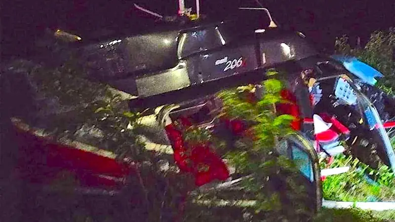Al menos 10 muertos y varios heridos tras chocar dos helicópteros en pleno vuelo