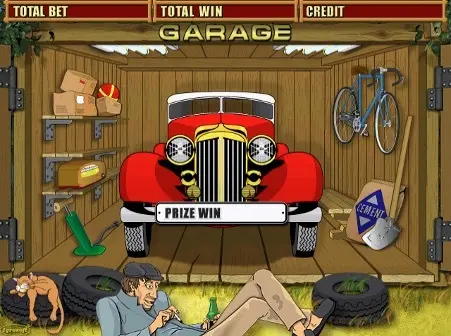 ¿Cómo funciona el sistema de juegos de tragamonedas Garage?
