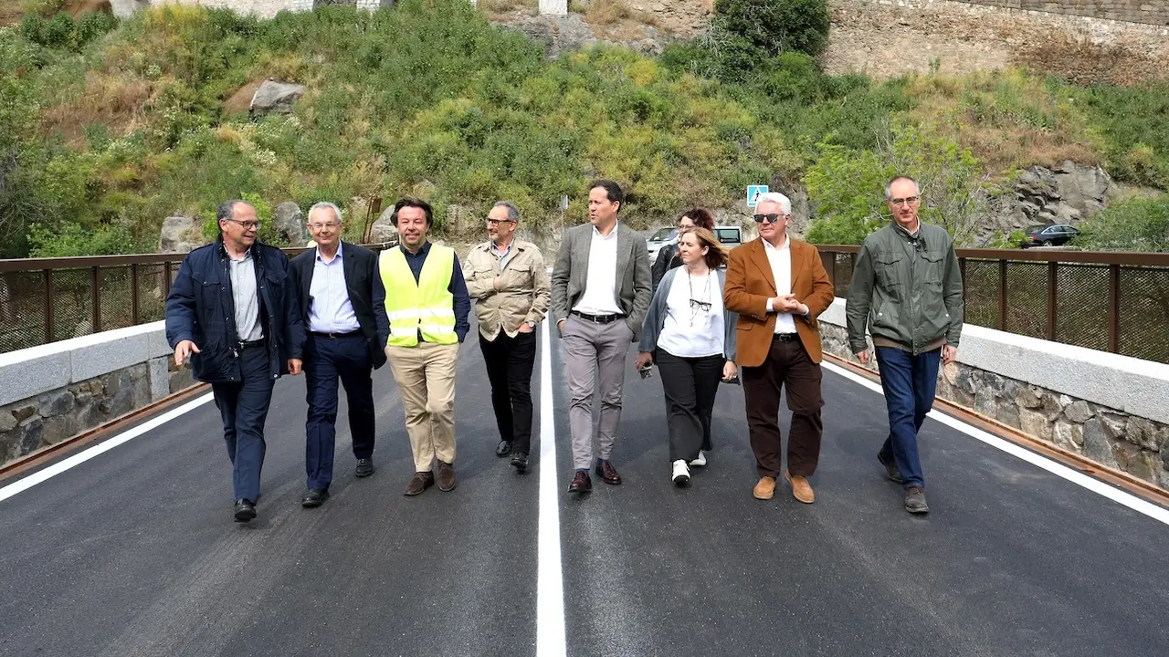 El puente nuevo de Alcántara de Toledo se reabrirá al tráfico el próximo lunes