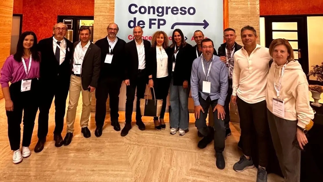 El director general de Formación Profesional, José Rodrigo Cerrillo, durante su asistencia en Sevilla al X Congreso de FP ‘Conoce, decide y actúa’