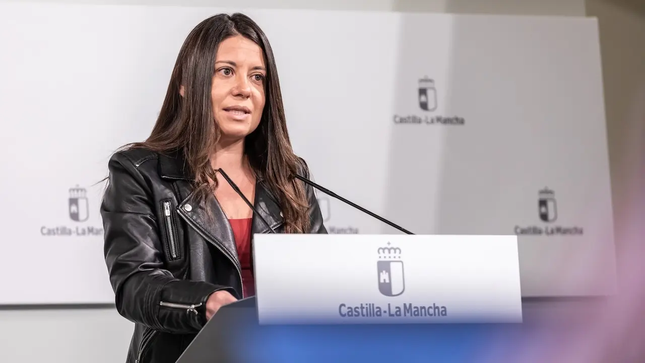 La consejera de Bienestar Social de Castilla-La Mancha, Barbara García Torijano, ha informado en rueda de prensa de asuntos de su departamento abordados en el Consejo de Gobierno