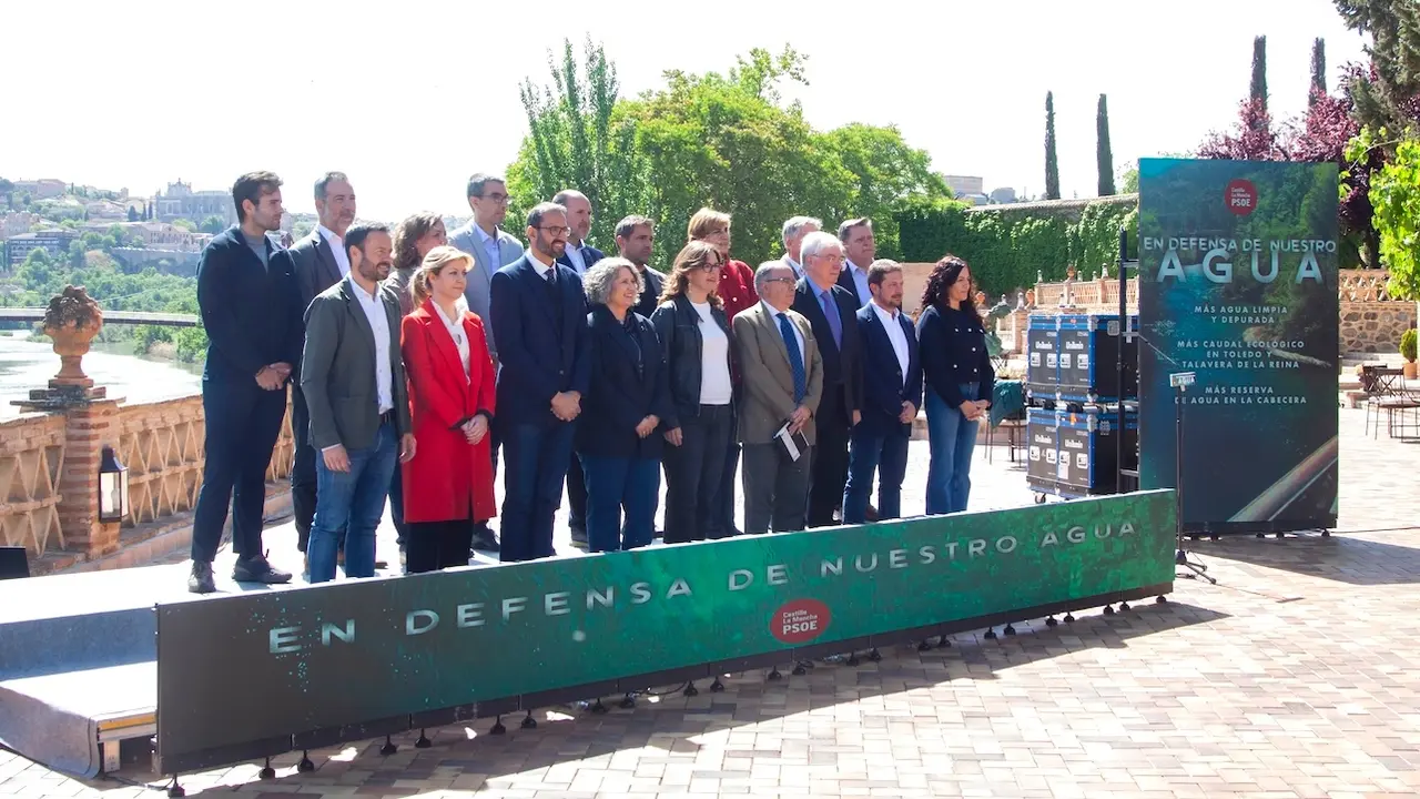 Reunión del Consejo Regional del Agua del PSOE de Castilla-La Mancha este viernes en Toledo