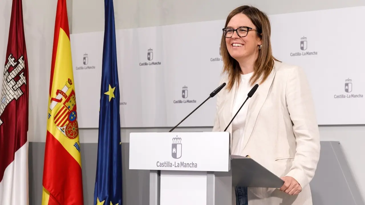 La consejera Portavoz del Gobierno de Castilla-La Mancha, Esther Padilla, ha informado en rueda de prensa de los asuntos del Consejo de Gobierno