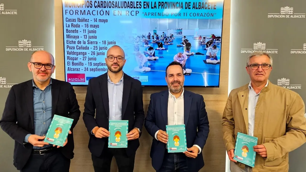 La Diputación de Albacete formará en reanimación cardiopulmonar a toda la población