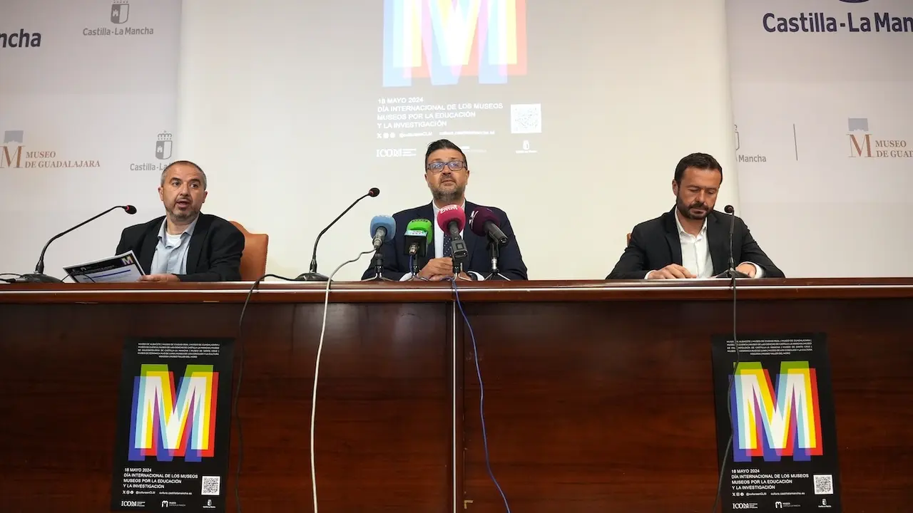 El consejero de Educación, Cultura y Deportes, Amador Pastor, ha presentado las actividades para conmemorar el Día Internacional de los Museos en Castilla-La Mancha