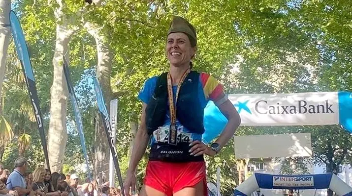 La toledana Cristina Palomo gana los '101 Kilómetros' de la Legión en Ronda