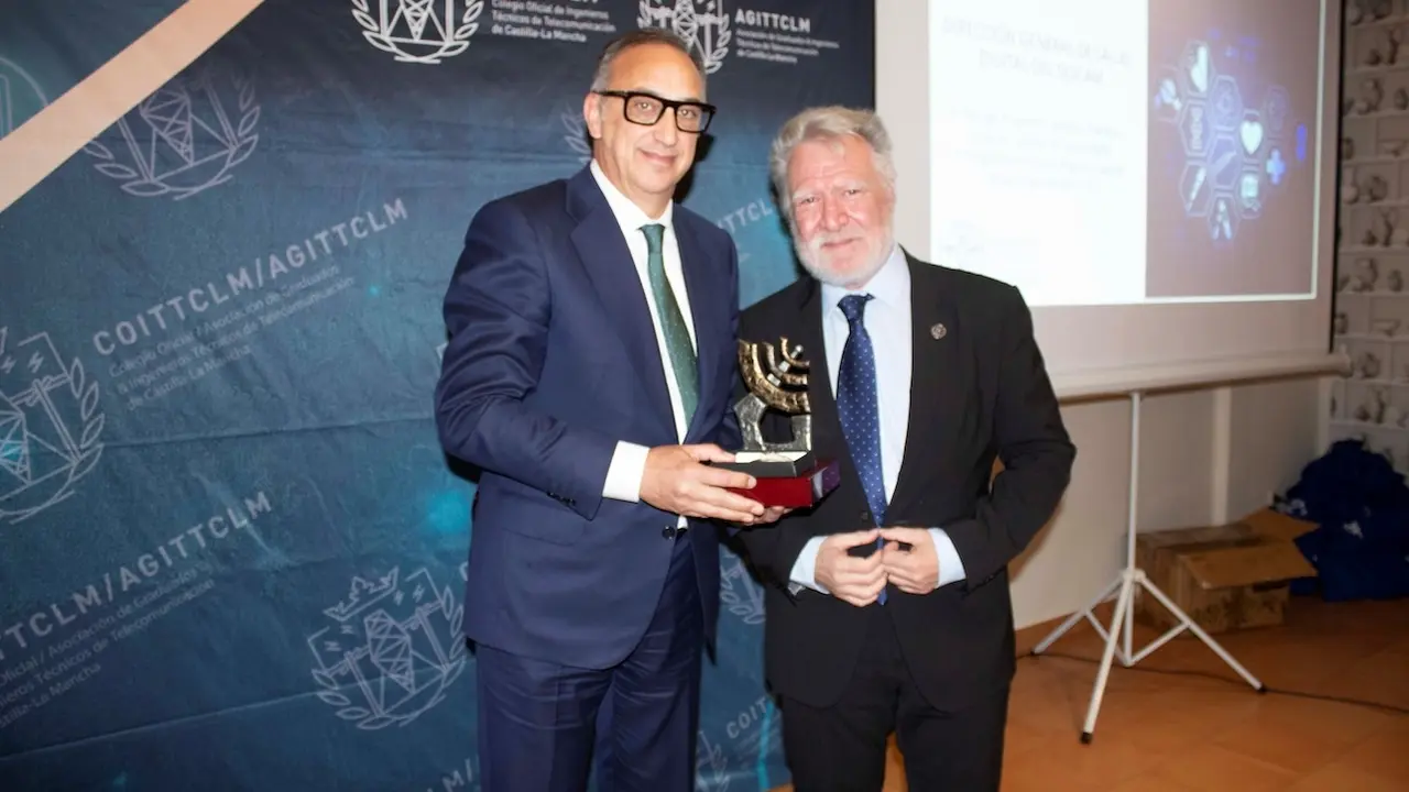 El Sescam, premiado por el Colegio Oficial de Ingenieros Técnicos de Telecomunicación