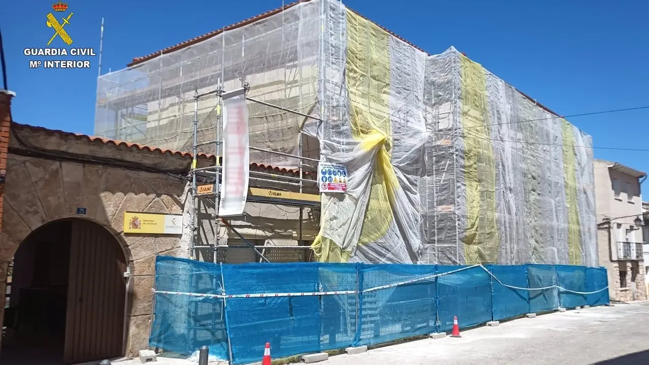 Obras de rehabilitación eficiente en los cuarteles de Almonacid de Zorita y Brihuega (Guadalajara)