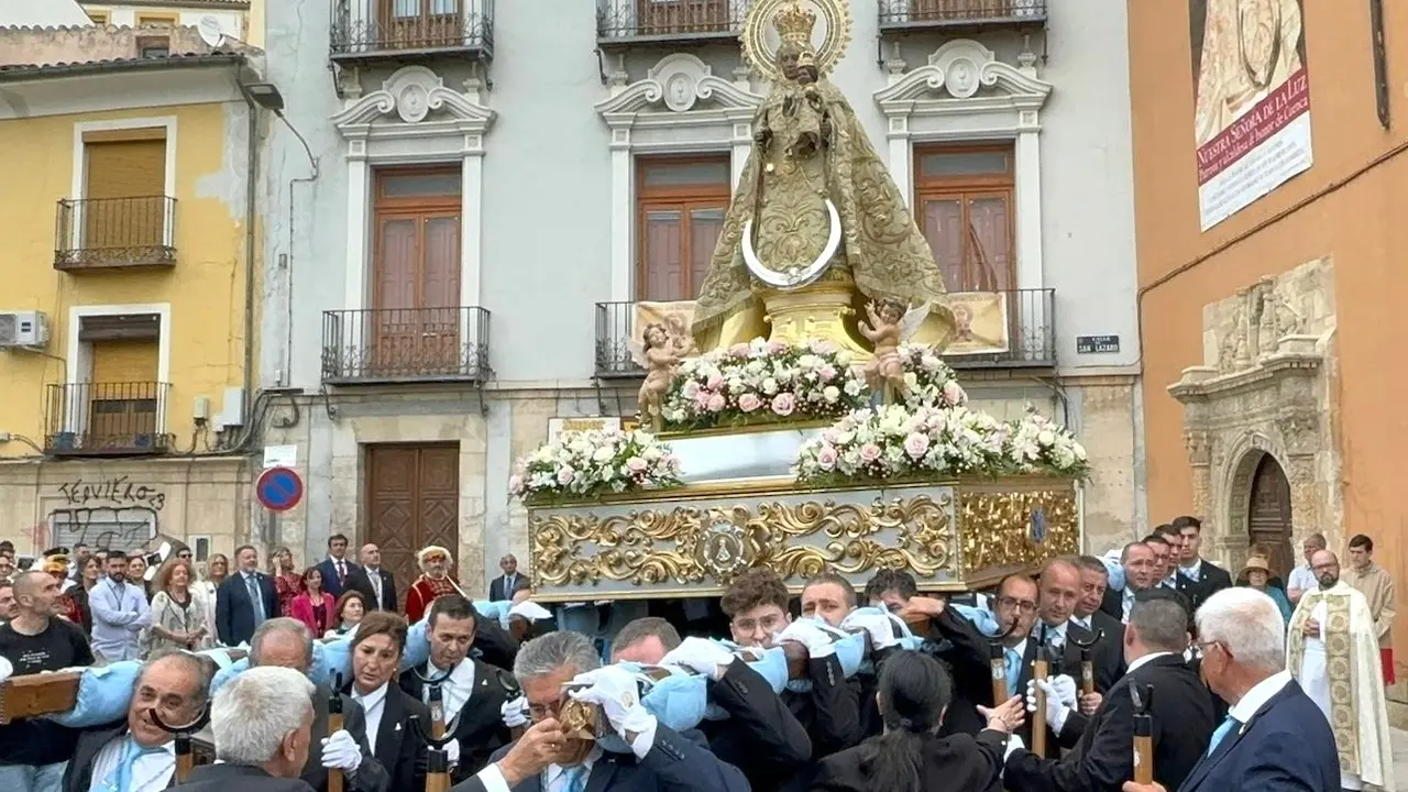 La ciudad de Cuenca celebra la festividad de su Patrona, la Virgen de la Luz