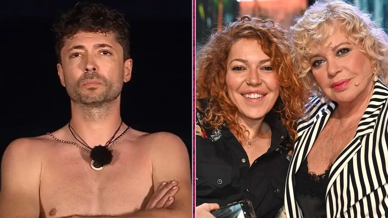 En imágenes Ángel Cristo Jr. en 'Supervivientes' y su madre Bárbara Rey y su hermana Sofía Cristo en una imagen de archivo