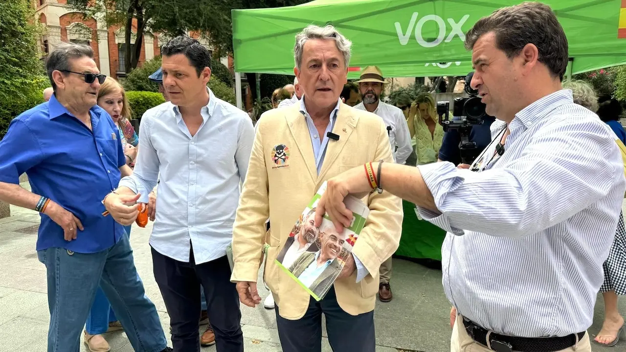 El número dos de Vox a las elecciones al Parlamento Europeo, Hermann Tertsch, en Ciudad Real - EP