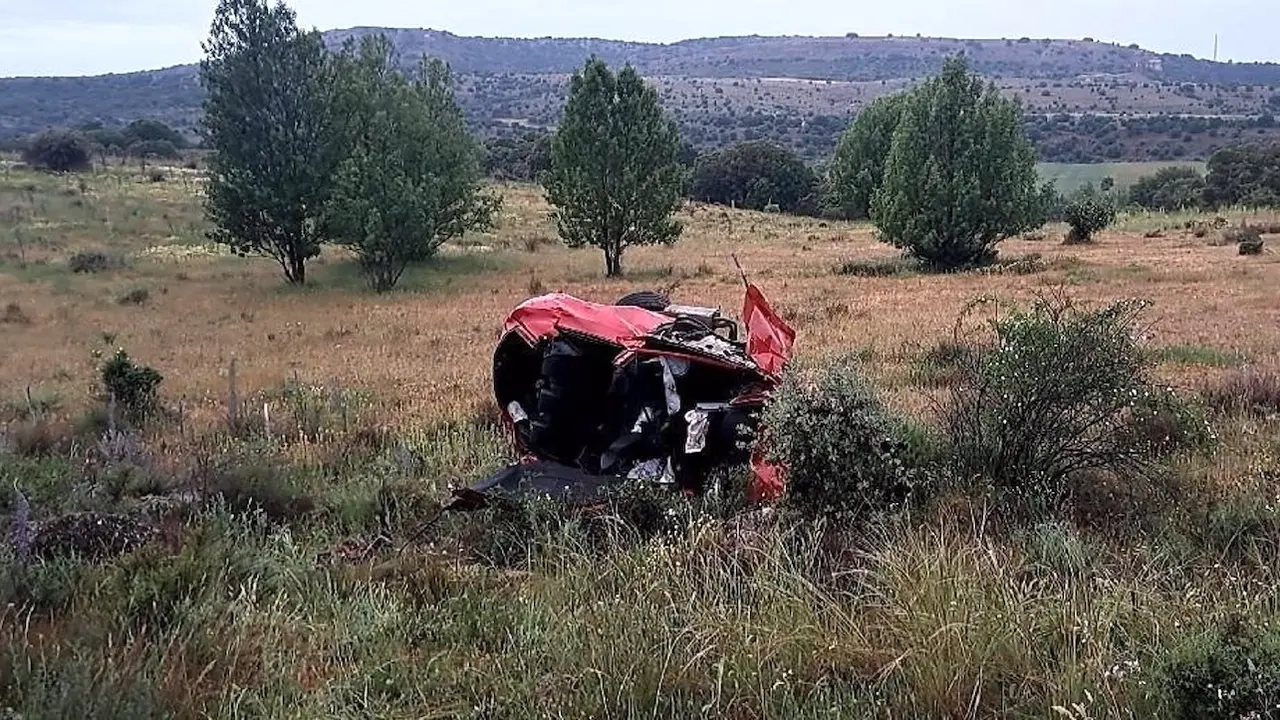 accidente de tráfico, salida de vía, salirse de la vía,