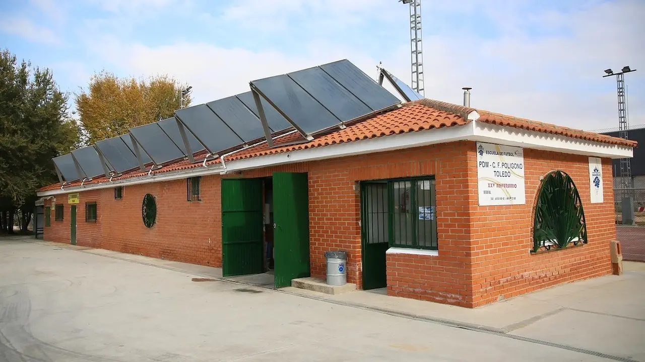 En la imagen de archivo el ampo de fútbol del Polígono de Toledo