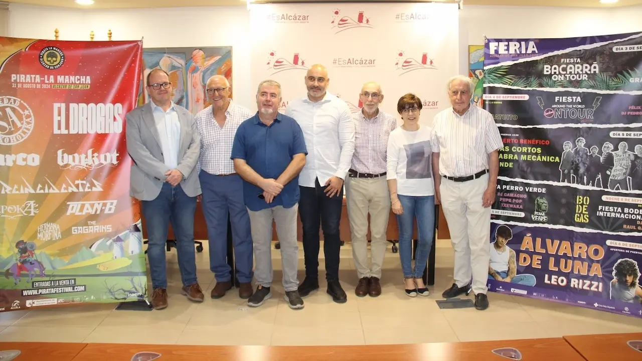 Celtas Cortos, Álvaro de Luna y Leo Rizzi en las Fiestas de Alcázar de San Juan