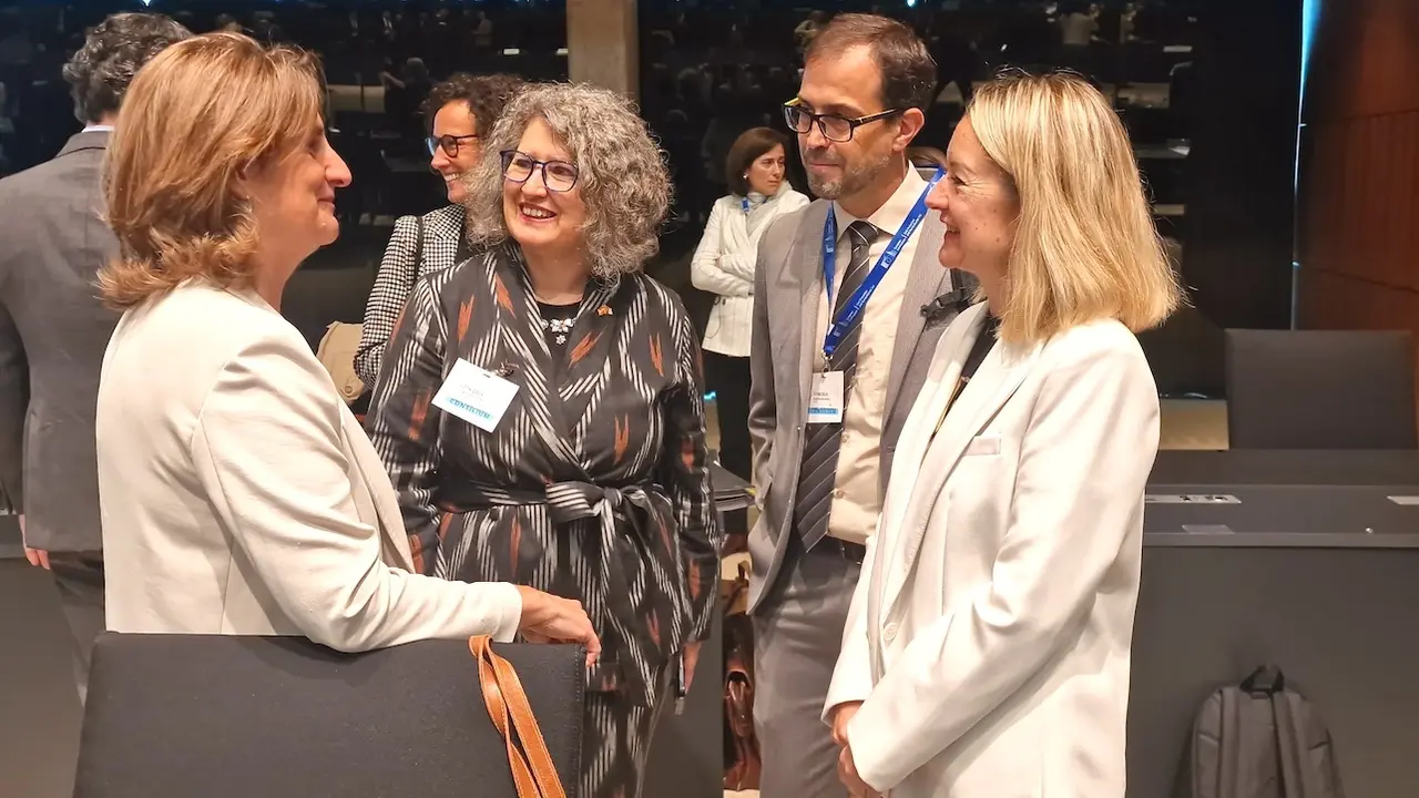 La consejera de Desarrollo Sostenible, Mercedes Gómez, participa, en representación de las comunidades autónomas españolas y dentro de la delegación española encabezada por la vicepresidenta tercera y ministra para la Transición Ecológica y el Reto Demográfico, Teresa Ribera, en la segunda reunión del Consejo de Ministros de Medio Ambiente de la Unión Europea