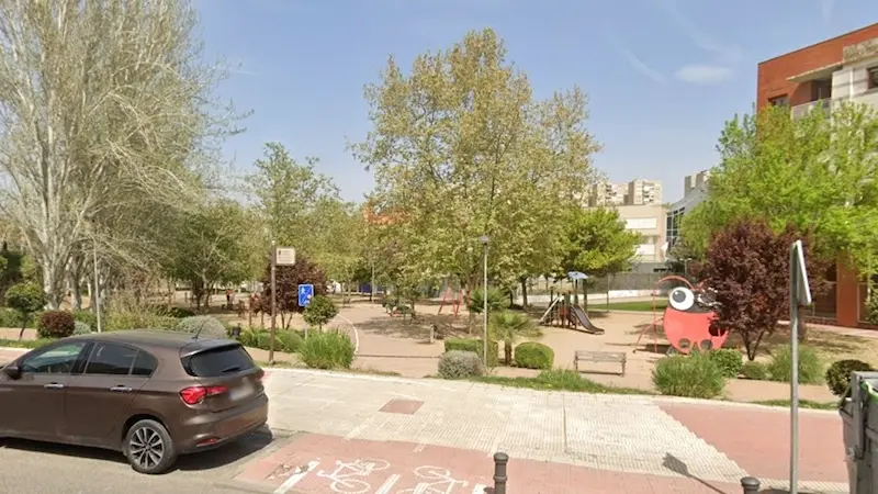 En la imagen el parque de Guadalajara en el que fue apuñalado el hombre de 42 años que ha fallecido