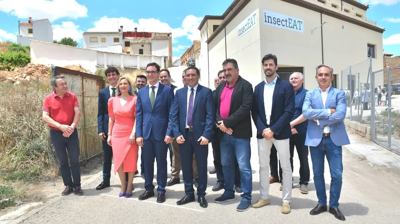 InsectEAT inaugura en Cañaveras la primera biorrefinería de insectos de España