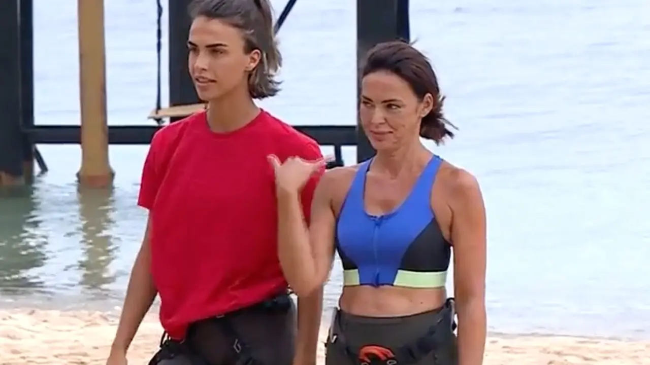 En la imagen de archivo Olga Moreno junto a Sofía Suescun en 'Supervivientes All Star'