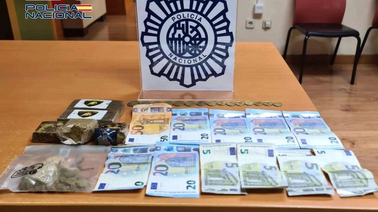Detenidos dos menores en Guadalajara tras ser sorprendidos portando hachís