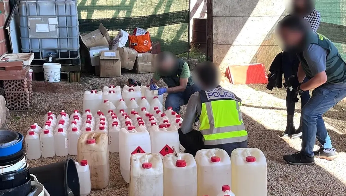 Cae un clan familiar que introducía cocaína en fruta, cacao y café desde Colombia
