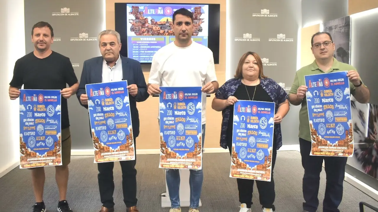Más de 20 grupos en el XV 'Alterna Festival' en El Bonillo del 5 al 6 de julio